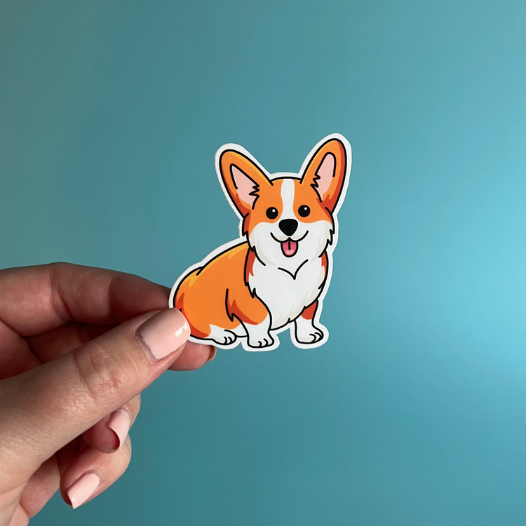 corgi sticker