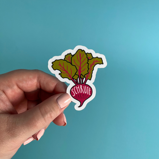 The Office: Schrute Farms Beet sticker