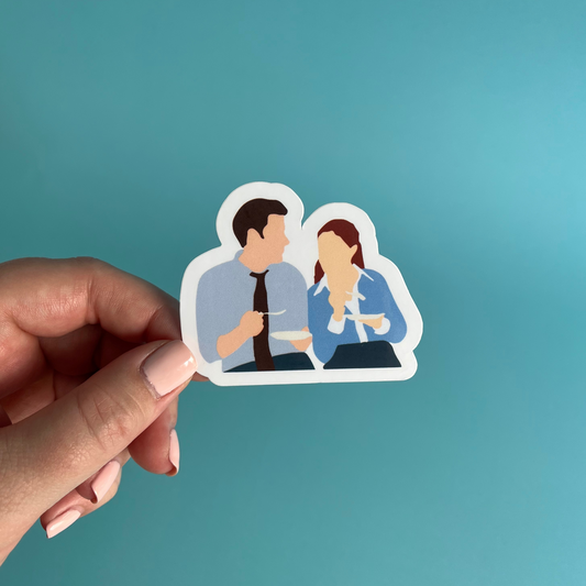 The Office: Jim and Pam sticker